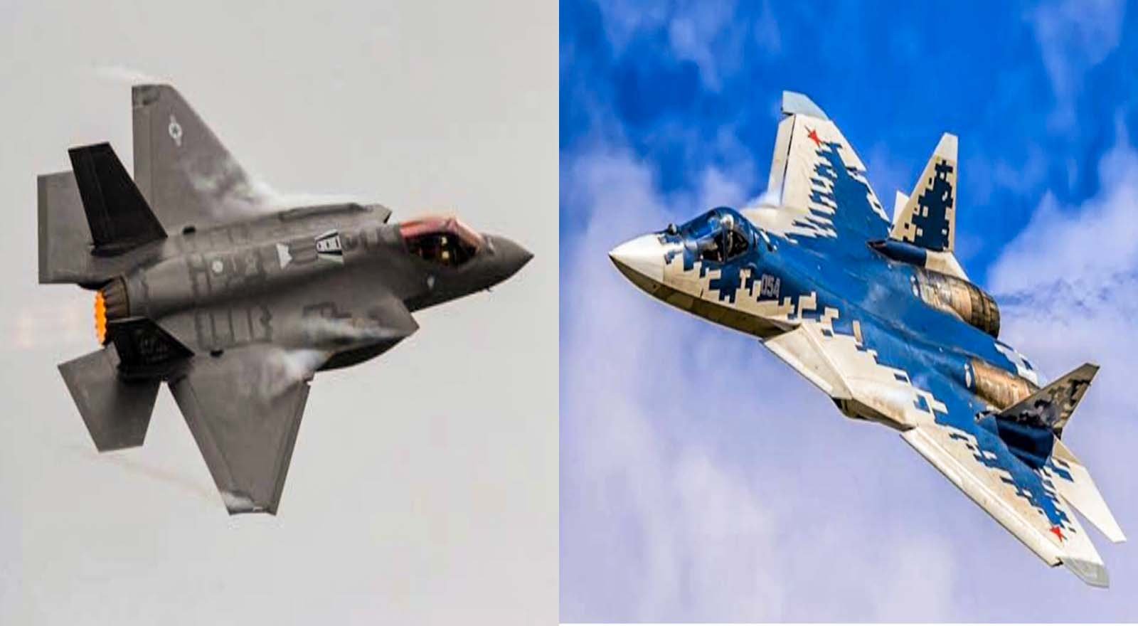 Su 57 Vs F 35 Russian Fighter Vs American Fighter The World Lead News